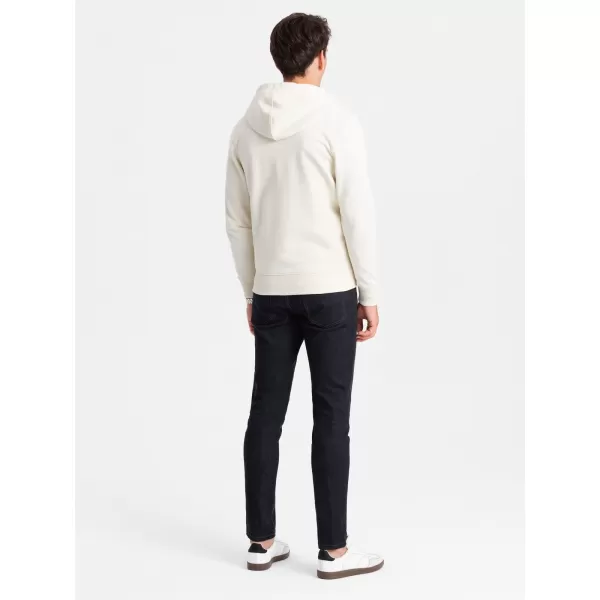  Herren -Sweatshirt OMBRE OM-SSBZ-0160 CREME 