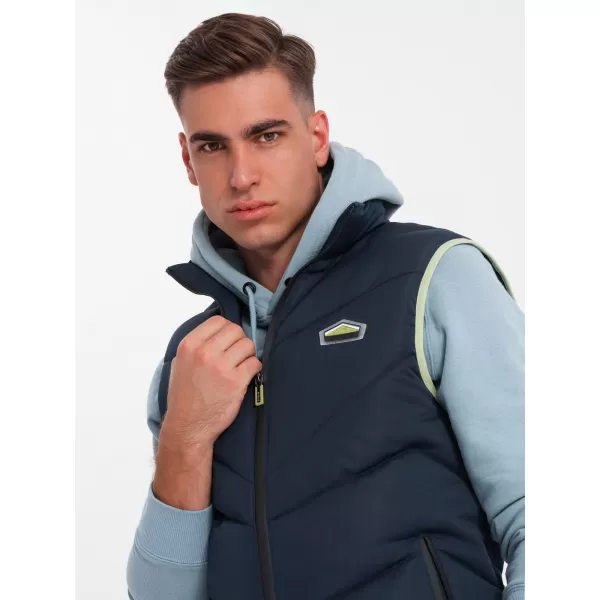  Weste OMBRE OM-JAVJ-0210 MARINEBLAU 