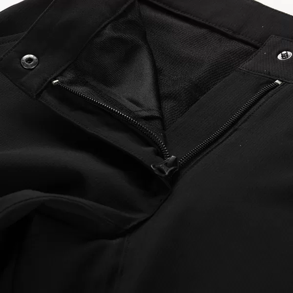  Frauen -Softshell -Hosen ALPINE PRO CORBA LPAD663 SCHWARZ 
