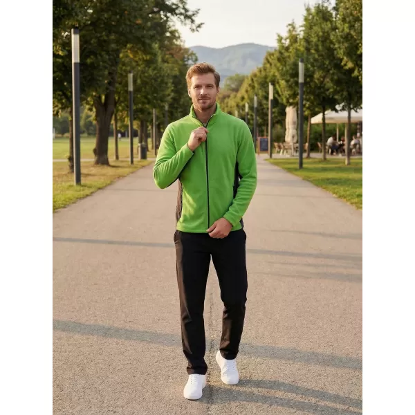  Herren Fleece Sweatshirt ALTISPORT NoPrint NP/ALM725 APFELGRÜN 
