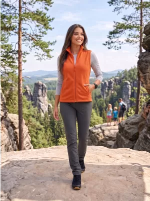 Unisex Vest Fleece ALTISPORT NoPrint NP/ALU815 ORANGE