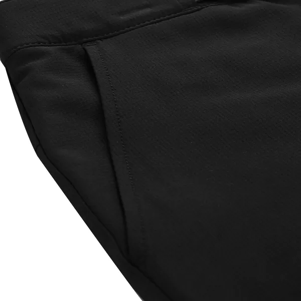  Frauen -Softshell -Hosen ALPINE PRO CORBA LPAD663 SCHWARZ 