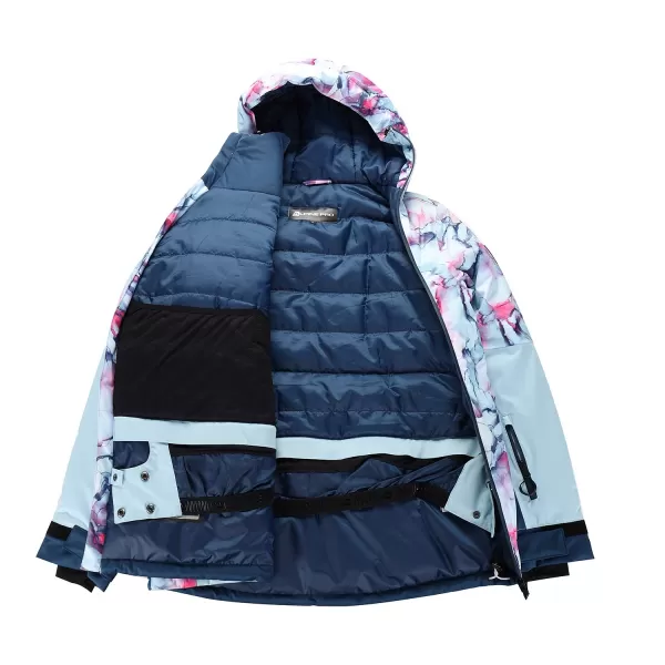  Ladies 'Skijacke ALPINE PRO OMEQA LJCB611 BLAU 