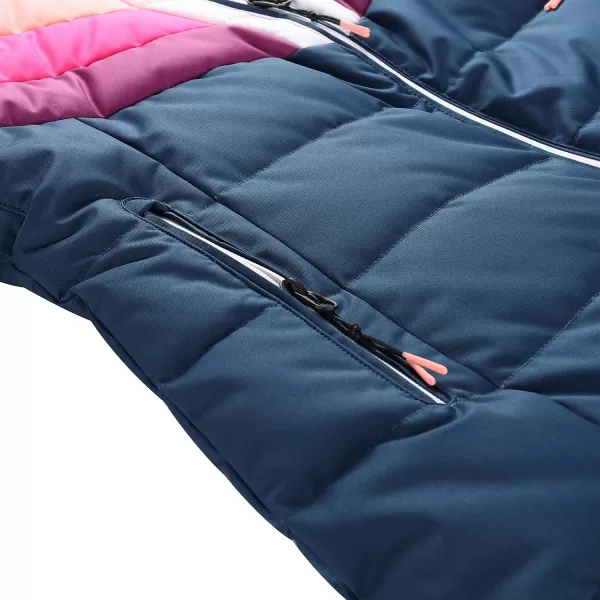  Feder Skijacke für Frauen ALPINE PRO FEEDRA LJCB604 BLAU 