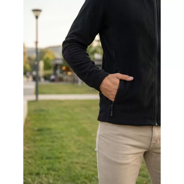  Herren Fleece Sweatshirt ALTISPORT NoPrint NP/ALM725 SCHWARZ 
