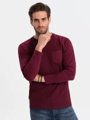 Hemd OMBRE OM-LSCL-0109 KASTANIENBRAUN