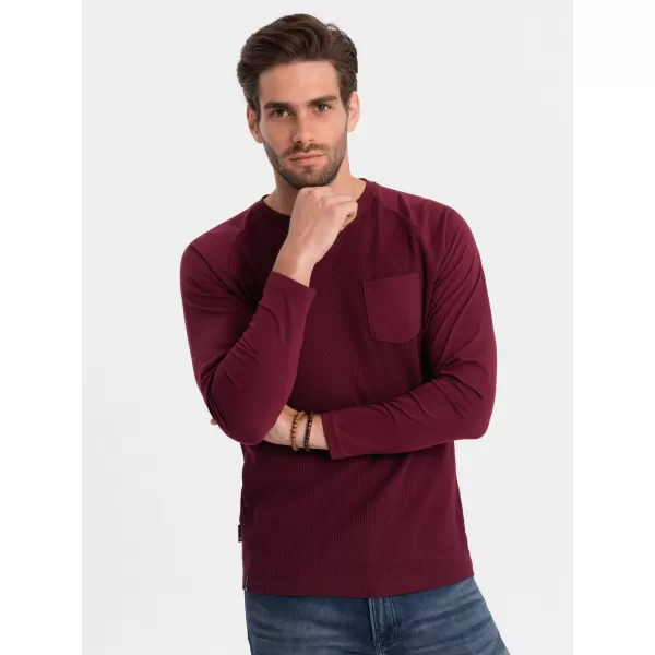  Hemd OMBRE OM-LSCL-0109 KASTANIENBRAUN 