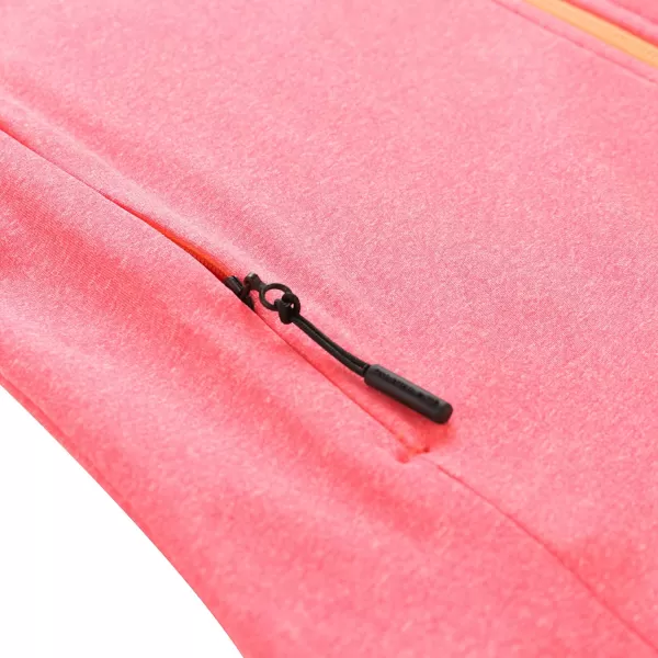  Damen Sweatshirt ALPINE PRO GOLLA LSWB407 NEONKORALLE 