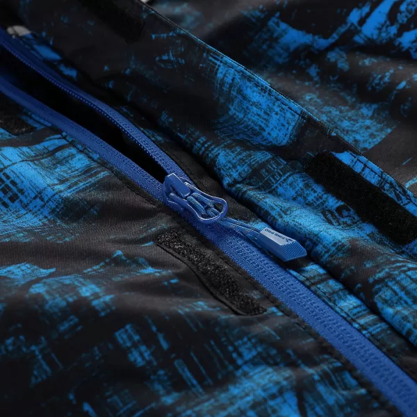  Skijacke ALPINE PRO EDERO KJCB307 ELEKTRISCH BLAU 