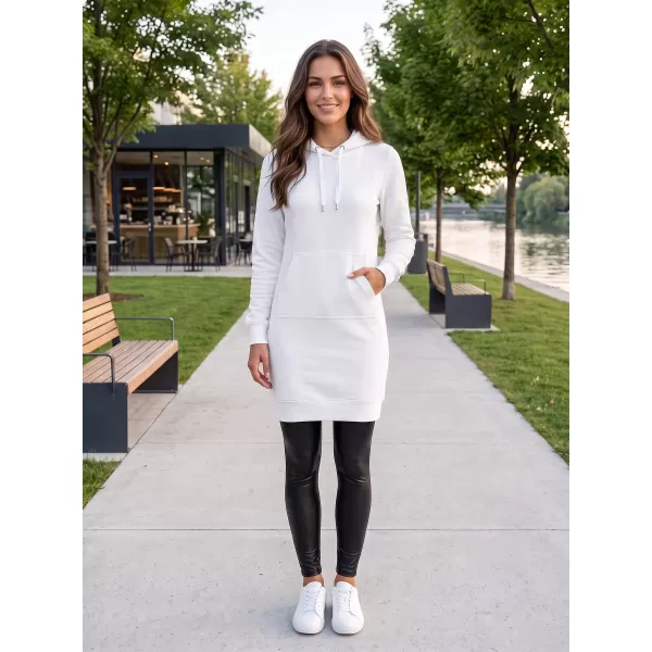  Ladies 'verlängertes Sweatshirt ALTISPORT NoPrint NP/ALW914 WEIß 