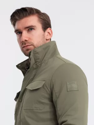 Jacke OMBRE OM-JALP-0167 KHAKI
