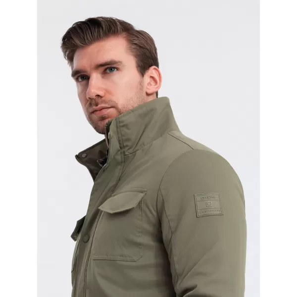  Jacke OMBRE OM-JALP-0167 KHAKI 