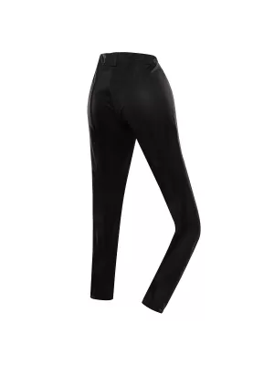 Frauen Ski -Softshellhosen ALPINE PRO UFEDA LPAD674 SCHWARZ