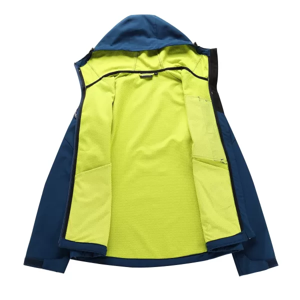  Frauen -Softshelljacke für Frauen ALPINE PRO ESPRITA LJCB589 BLAU 