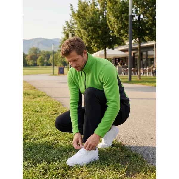  Herren Fleece Sweatshirt ALTISPORT NoPrint NP/ALM725 APFELGRÜN 