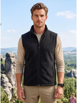 Unisex Vest Fleece ALTISPORT NoPrint NP/ALU815 EBONY GREY