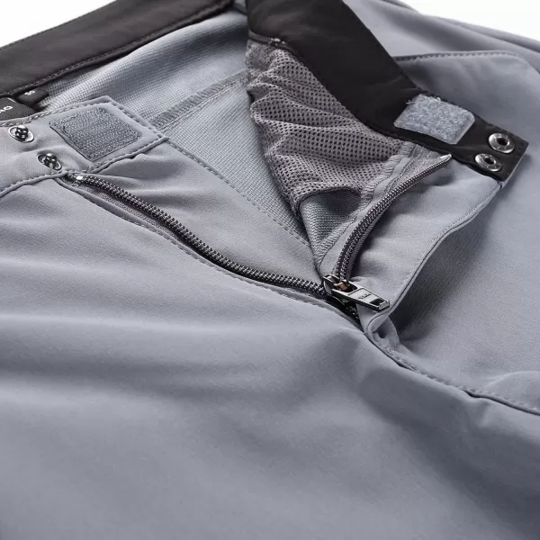  Herren -Softshell -Shorts ALPINE PRO BAK MPAC711 GRAU 