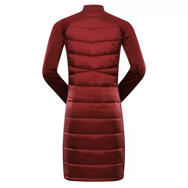  Hi-Thherm-Kleid von Frauen ALPINE PRO OMERA LSKB459 ROT 