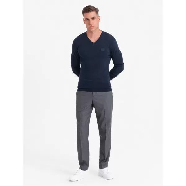  Herrenpullover OMBRE OM-SWBS-0107 MARINEBLAU 