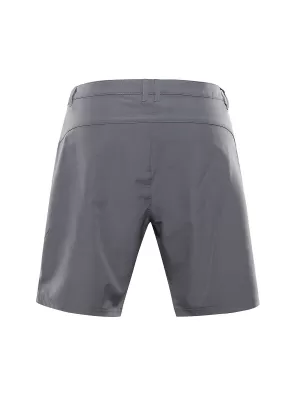 Herren -Softshell -Shorts ALPINE PRO BAK MPAC711 GRAU