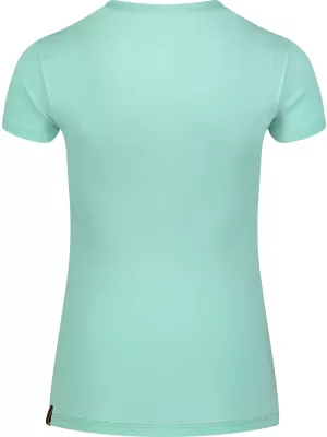 Damen-T-Shirt aus Baumwolle NORDBLANC AGNES NBFLT8147 HELLGRÜN