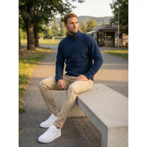  Herren Fleece Sweatshirt ALTISPORT NoPrint NP/ALM725 MEERESBLAU 
