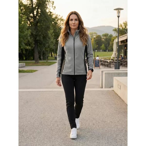  Frauen Fleece Sweatshirt ALTISPORT NoPrint NP/ALW825 HELLGRAU 