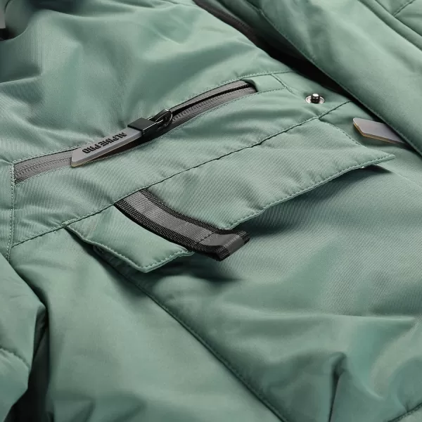  Jacke ALPINE PRO WERD MJCD681 GRÜN 