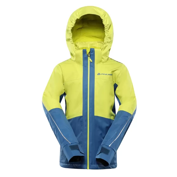 Skijacke ALPINE PRO REAMO KJCB305 HELLGRÜN 