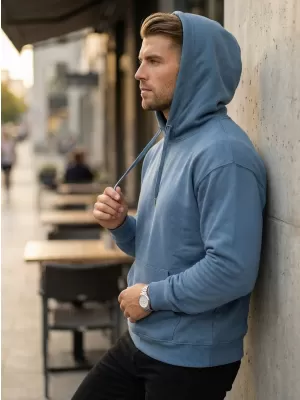 Herren -Sweatshirt ALTISPORT NoPrint NP/ALM024 DENIM