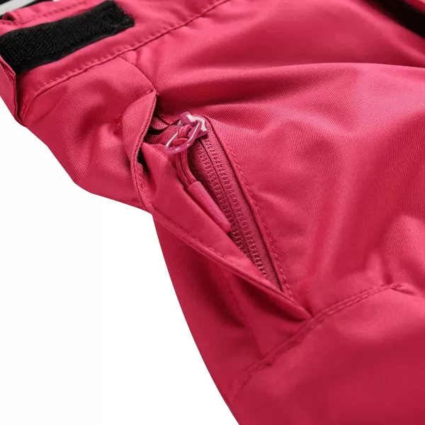  Kinderskihose ALPINE PRO EDESO KPAD361 ROSA 