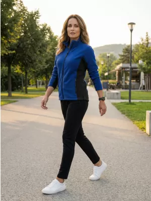 Frauen Fleece Sweatshirt ALTISPORT NoPrint NP/ALW825 KÖNIGLICH