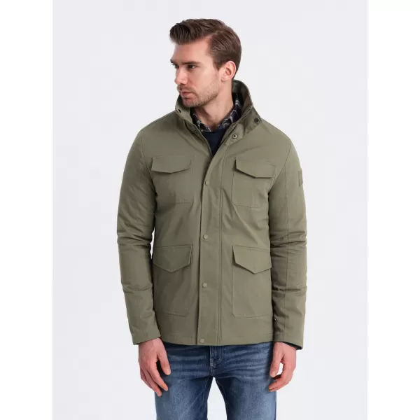  Jacke OMBRE OM-JALP-0167 KHAKI 