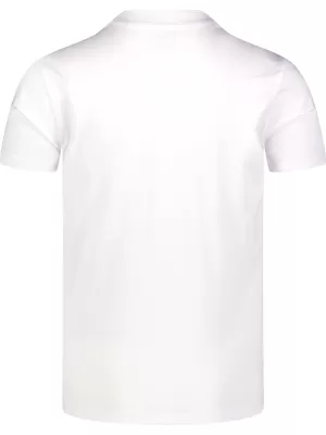 Herren-T-Shirt aus Baumwolle NORDBLANC ARROWHEAD NBFMT8140 WEIß