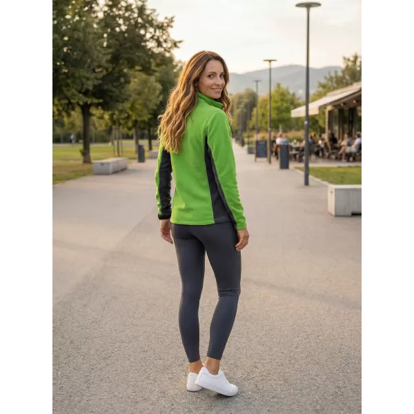  Frauen Fleece Sweatshirt ALTISPORT NoPrint NP/ALW825 APFELGRÜN 