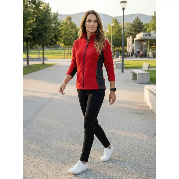  Frauen Fleece Sweatshirt ALTISPORT NoPrint NP/ALW825 ROT 