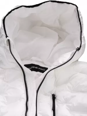 Jacke ALPINE PRO MARED MJCD712 WEIß
