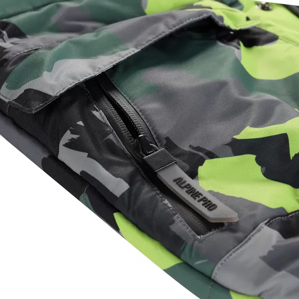  Jacke ALPINE PRO WERDO KJCD335 GRÜN 