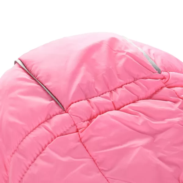  Doppelseitige Hi-Thherm-Jacke von Kindern ALPINE PRO DOUWO KJCD336 ROSA 