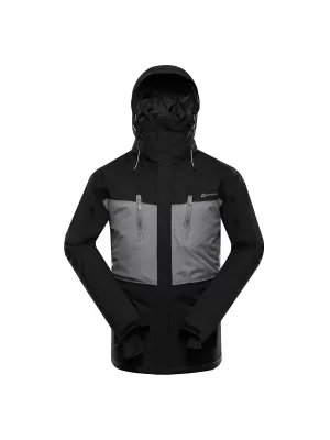 Herren -Skijacke ALPINE PRO COMED MJCD716 SCHWARZ