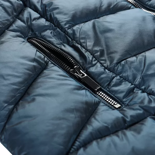  Langer Damen Ultraleicher Mantel ALPINE PRO OREFA LCTD209 BLUE MYKONOS 
