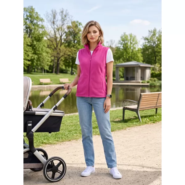  Unisex Vest Fleece ALTISPORT NoPrint NP/ALU815 FUCHSIA ROT 