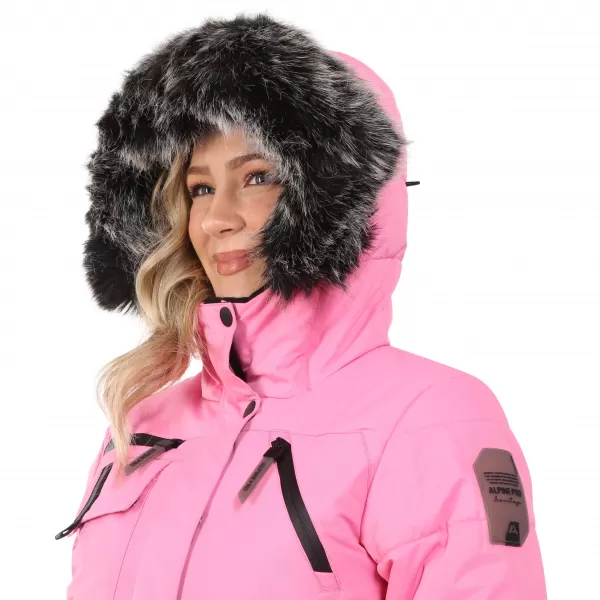 Damenjacke ALPINE PRO WERDA LJCD644 ROSA 
