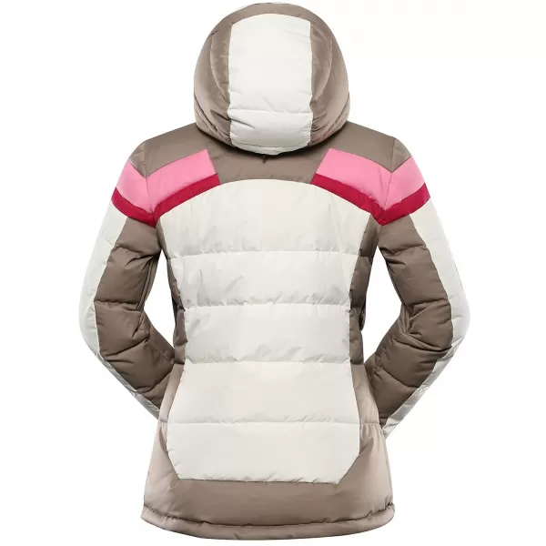  Feder Skijacke für Frauen ALPINE PRO FERERA LJCD656 CREMIG 
