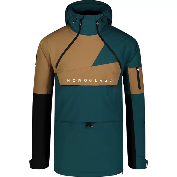 Herren-Winterjacke NORDBLANC SNOWPACK NBWJM8124 DUNKELGRÜN 