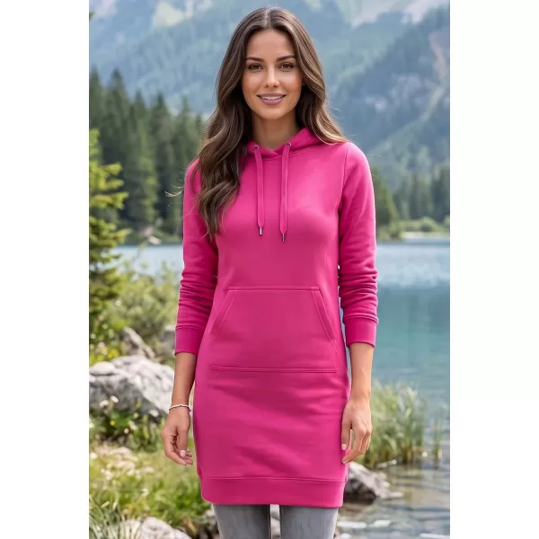  Ladies 'verlängertes Sweatshirt ALTISPORT NoPrint NP/ALW914 LILA 