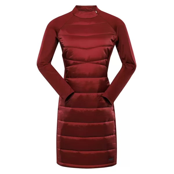  Hi-Thherm-Kleid von Frauen ALPINE PRO OMERA LSKB459 ROT 