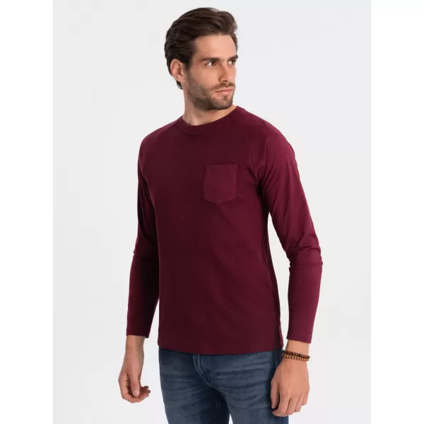  Hemd OMBRE OM-LSCL-0109 KASTANIENBRAUN 