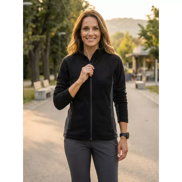  Frauen Fleece Sweatshirt ALTISPORT NoPrint NP/ALW825 SCHWARZ 