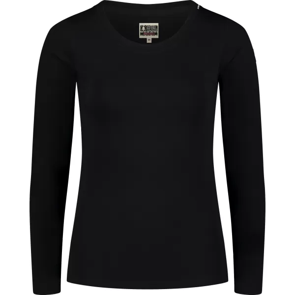  Damen-T-Shirt aus Baumwolle NORDBLANC SWEDEN NBFLT8144 SCHWARZ 
